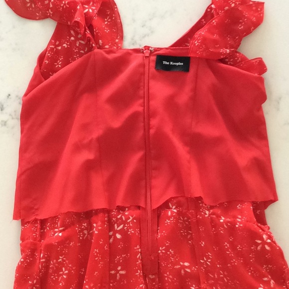 THE KOOPLES RUFFLE MINI DRESS 4 - Picture 7 of 8